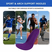 Semelle de sport à absorption des chocs haute élasticité, double ton, en PU, avec support de voûte plantaire en nid d'abeille, respirante, pour chaussures de course
