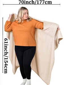 Die ultimative Komfort <span class=keywords><strong>decke</strong></span> für Erwachsene mit Hand-und Fuß taschen - Product Image 4