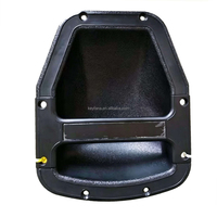 Poignée en plastique pour audio professionnel, boucle de poignée latérale, poignée latérale, barre horizontale en aluminium 215*175mm