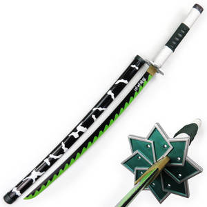Anime Killer Devils Swords gran oferta Katana <span class=keywords><strong>de</strong></span> madera 104vm Demon Slayer Cosplay con soporte <span class=keywords><strong>de</strong></span> <span class=keywords><strong>espada</strong></span> adornos Katana Swords - Product Image 4