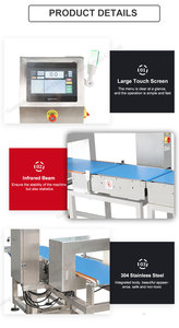 เครื่องตรวจสอบน้ำหนักและตรวจจับโลหะแบบอัตโนมัติบนสายพานลำเลียงสำหรับมืออาชีพ - Product Image 6