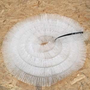 Cepillo de Limpieza de Drenajes Industrial Personalizado, Ecológico, con Núcleo de Acero Inoxidable y Cerdas Blancas, de 4 Metros de Largo - Product Image 2