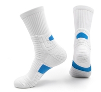 Chaussette de sport pour homme chaussette de basket-ball professionnelle et à la mode chaussette de tennis en coton de haute qualité doux et utile