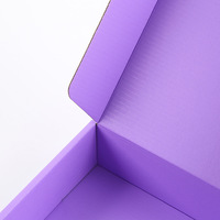 KAKA ecommerce violet emballage luxe cartons boîte pour emballage tshirt a4