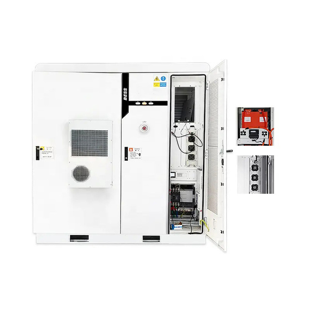W-TEL All in One ESS 100kwh 200kwh Lithium Battery Power Energy Storage Cabinet System for Industrial Use