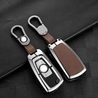 Nouvel étui pour clé de voiture en alliage de zinc et cuir pour Dongfeng Tianlong KL KC VL KX VR Tianjin, accessoires intérieurs de voiture