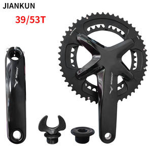 <span class=keywords><strong>Eje</strong></span> Central de Bielas para <span class=keywords><strong>Bicicleta</strong></span> de Carretera JIANKUN, Hueco e Integrado, para Discos Dobles de 39/53T y 34/50T, Fabricado en China - Product Image 6