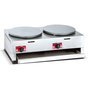 Fuqi thương mại gas <span class=keywords><strong>Crepe</strong></span> Pancake <span class=keywords><strong>Maker</strong></span> tự động đôi tấm <span class=keywords><strong>Crepe</strong></span> <span class=keywords><strong>Maker</strong></span> với thép không gỉ chất lượng cao không dính bề mặt - Product Image 3