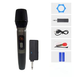 Microphone sans fil professionnel de type <span class=keywords><strong>C</strong></span> à 2 canaux, studio, podcast, diffusion en direct, réduction du bruit, léger, utilisation familiale - Product Image 5