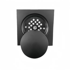 Vente chaude Drain <span class=keywords><strong>de</strong></span> sol <span class=keywords><strong>de</strong></span> salle <span class=keywords><strong>de</strong></span> bain moderne rectangulaire en acier inoxydable écologique surface polie 100mmx100mm connexion filetée - Product Image 3