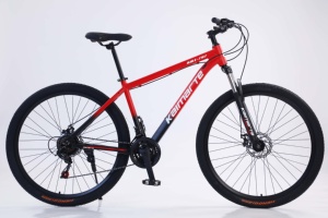 Vélo de montagne populaire en alliage d'aluminium vert clair argenté Bicicleta Frein à disque double avec 21 24 27 30 vitesses MTB - Product Image 4