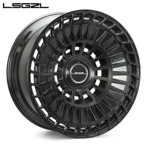 Tùy chỉnh rèn bánh xe rim 5x114.3 5x130 5x120 5x112 17 18 20 21 22 24 inch cho phạm vi Rover Mercedes G500 G550