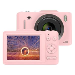 Appareil photo numérique pour enfants à double objectif avant et arrière, 48MP, vidéo UHD 2.5K, zoom numérique 16X, écran rabattable 160° °   Caméra de vlog grand angle pour étudiants - Product Image 4