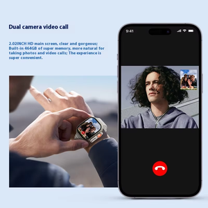 Reloj Inteligente EDS HW Ultra2 con Llamadas, Cámara Dual Delantera y Trasera, Videollamadas, Sistema Android 8.1, Red 4G Completa, Posicionamiento GPS Completo, 800mAh - Product Image 4
