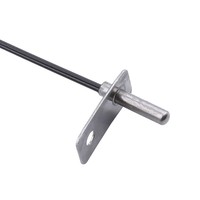 Termistor NTC 5K-100K con Brida, Sensor de Temperatura Fijo con Carcasa de Acero Inoxidable Impermeable IP66 para Aire Acondicionado Inteligente