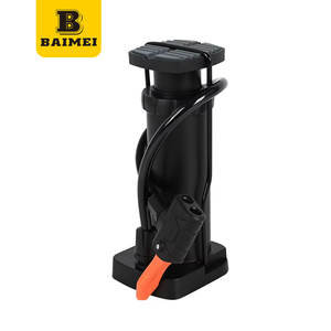 2024 בימי מכירה חם נייד נוח שחור מיני רכיבה על אופניים צמיג משאבת כדורסל אופניים יד משאבת אוויר כף רגל - Product Image 1