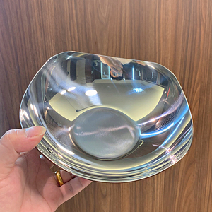 Tazón de Servir de Metal con Acabado Plateado de Calidad Estándar DF BC para Hotel, Restaurante y Bar CN GUA - Product Image 3
