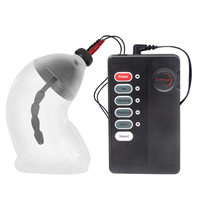 Electric Shock Silicone Chastity Cock Cage with Urethral Sound