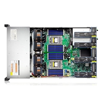 Serveur barebone 2U 12 baies, plateforme AMD Rome, 32 DIMM, processeur X86, prend en charge les processeurs EPYC 7002 pour utilisation en rack