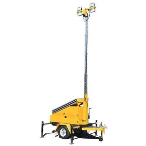 400-1000W 하이브리드 솔라 라이트 타워 디젤 또는 가솔린 발전기 백업 전력 - Product Image 2