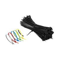 Attaches de câble en nylon réutilisables de haute qualité, autobloquantes, 300 mm, libérables pour câbles électriques