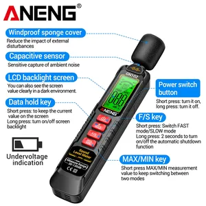 เครื่องวัดเสียง HEDAO GN102 รุ่นมินิ หน้าจอ HD แสดงผล 30-130dB เครื่องวัดระดับเสียง เครื่องทดสอบเสียงในบ้าน อุปกรณ์ทดสอบเสียง รับประกัน 1 ปี - Product Image 5