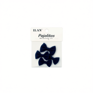 Noeuds papillon ILAN 3,5x2,5cm bleu marine 5 pièces pour accessoires vestimentaires pour enfants - Product Image 2