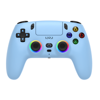 Manette de jeu sans fil GPD 5828RGB avec gyroscope six axes et microphone pour PS5 et PC
