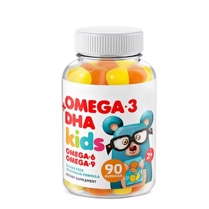 OEM/ODM, поставка с завода, Халяль, натуральные органические, Омега 3 дха, Детские мармеладки для поддержки витаминов и мозга - Product Image 1