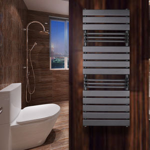 <span class=keywords><strong>Radiador</strong></span> de Toallas Hidrónico de Acero Suave de Alta Calidad, Moderno, con Recubrimiento en Polvo Negro, para Montar en la Pared - Product Image 2