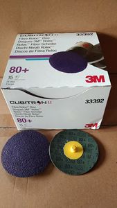 Disco <span class=keywords><strong>de</strong></span> Fibra Cerámica 3M 33392 Cubitron II 786C 33389 33391 33392 Grano 36 60 80 3 Pulgadas 15 Discos/Caja - Product Image 2