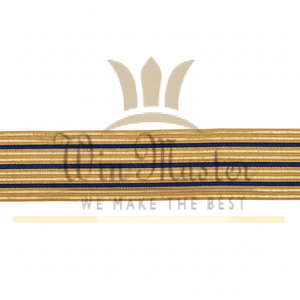 Encaje trenzado de Mylar dorado de alta calidad | Encaje de trenzas de Mylar francés - Product Image 1