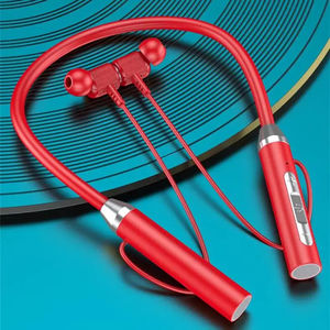 Auriculares Inalámbricos con Banda para el Cuello, Auriculares Deportivos Electrónicos con Banda para el Cuello, Auriculares Magnéticos con Bajos, Auriculares Manos Libres con Micrófono - Product Image 6