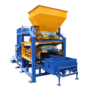 Machine à briques hydraulique QTF4-25 sans cuisson, pour briques creuses et standard, presse à béton automatique - Product Image 4