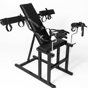 Chaise d'examen gynécologique BANSEY avec étriers pour les jambes, support pour machine sexuelle, banc de soumission, fauteuil de bondage, chaise d'amour - Product Image 4