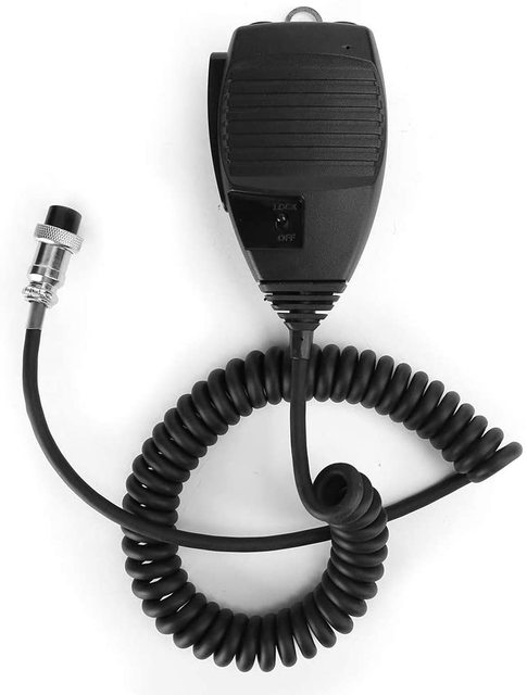 EMS-53 8Pin Wired Handheld Speaker Microphone Durable PTT Mic Clear Sound Mobile Radio Transceiver DR-635 DR-430 DR-620