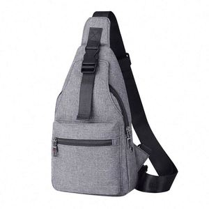 Mochila tipo bandolera de fábrica BSCI, bolso cruzado, mochila informal, bolso de pecho - Product Image 1