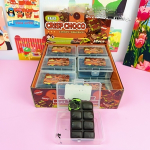 Nuevo Juguete Antiestrés de Arcilla de Chocolate Crujiente, Bola Hecha a Mano, Juguete Sensorial con Cubierta Crujiente para Aliviar el Estrés - Product Image 5