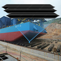 Airbag gonflable en caoutchouc pour chantier naval, idéal pour le lancement, le remorquage, le déplacement, le mise en étuve et les projets de réparation de navires