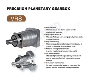 Caja de engranajes planetaria de baja velocidad 3F, de alta gama europea, de bajo nivel de ruido, para cargas pesadas, con engranajes helicoidales y montaje con brida. - Product Image 4