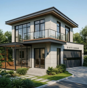 Villa à deux étages, chaque étage mesure 100/105/110/120/140 mètres carrés. Villa et résidence en structure acier sur mesure - Product Image 3