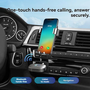 Nuevo Receptor Inalámbrico para Auto V5.3 Estéreo con DSP, Tarjeta TF y Convertidor AUX, Altavoz con Llamadas Manos Libres con un Clic - Product Image 2