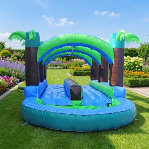 WINSUN PVC 9M Long Inflatable Water <b>Slide</b> for Shopping Mall & Garden Use Public Outdoor Amusement Ride - Product Image 1