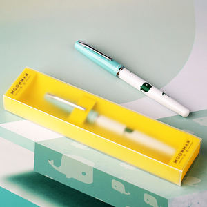 MAJOHN Xingzhi stylo à plume de baleine bleue pour étudiants, écriture et pratique de la peinture de cuisson en métal, stylo à plume d'art fabriqué en chine - Product Image 6