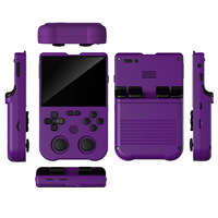 Consola de Juegos Portátil para Niños, Jugadores Individuales, Divertida, Muy Portátil con Tarjeta de Memoria de 64 GB