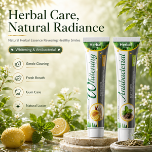 KORMESIC Marque Privée 100g Dentifrice Herbal Blanchissant & Antibactérien Éclaircissant Haleine Fraîche Nettoyant Halal Naturel Végétalien - Product Image 3