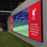 Led dinding P2 P1.86 P1.53, layar Display LED dalam ruangan definisi tinggi untuk Ruang Pertemuan