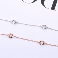 Fabricant de bijoux, collier en argent sterling 925 avec zircone pour femmes, design tendance, pendentif
