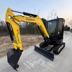 Mini-excavatrice sur chenilles YANMAR Vic35 d'occasion en excellent état et 98 % neuve, prix bas pour engins de construction - Product Image 3