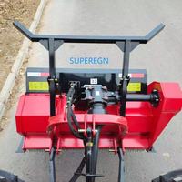 TFM180 100hp agricultura granja rueda Tractor 3 puntos Mulcher bosque pionero máquina Tractor cepillo Mulchers PTO forestal Mulcher
